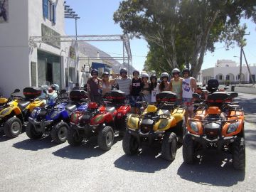 atv rental santorini