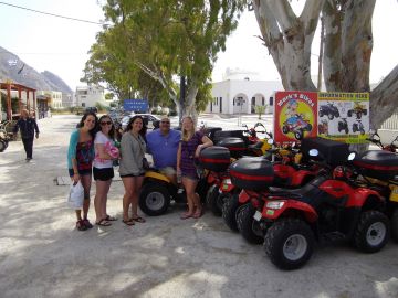 atv rental santorini