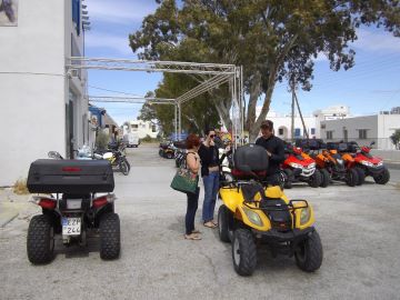 atv rental santorini